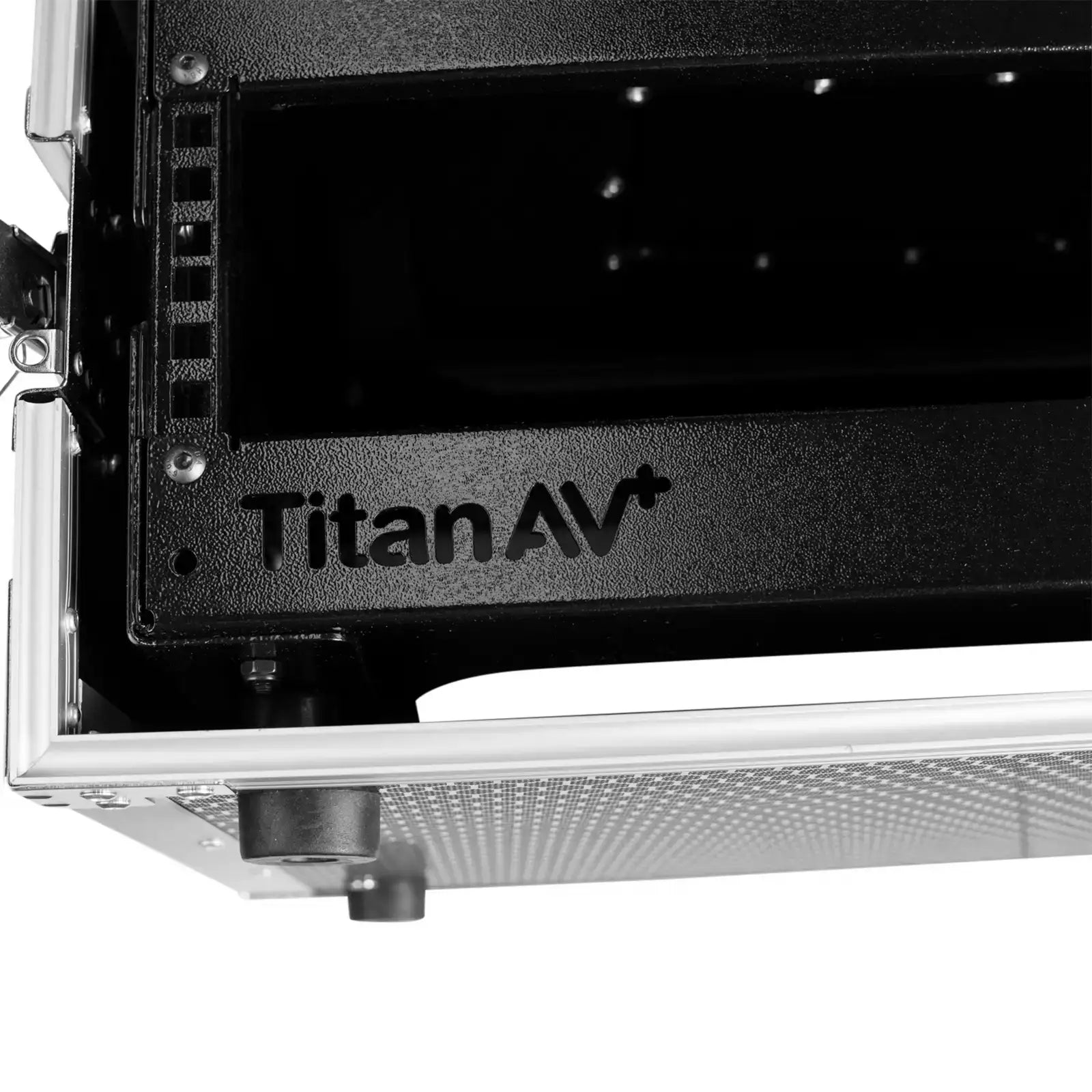 2RU Shock Mount Rack Case, 450mm Deep