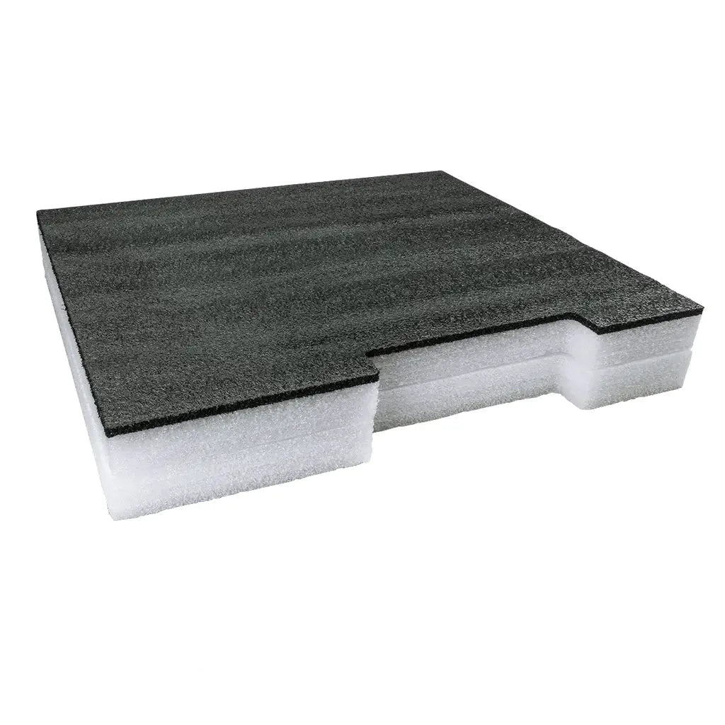 EPE Shadow Foam Black & White Insert for 2RU Steel Drawer