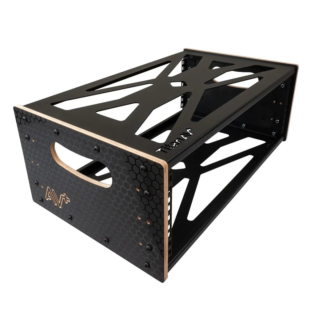 3RU Fly Rack & Wheeled Hard Case