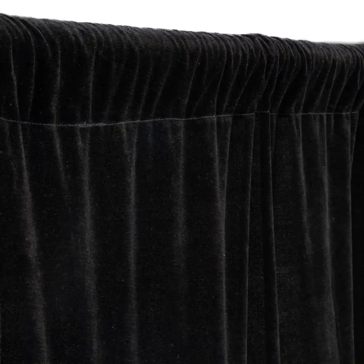 Backdrop Curtain – 3.15m x 1.5m Black Velvet 300gsm