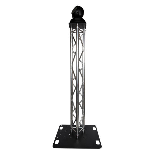 Tri Truss Lighting Stand 2m Trussing, 800mm Base & Top Plate