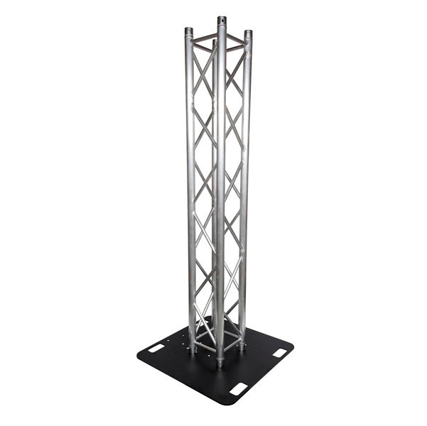 Box Lighting Truss Stand 2 Meter Trussing & Steel 800mm Base