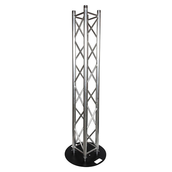 Box Truss Lighting Stand 2.5 Meter Trussing & Steel 600mm Circle Base
