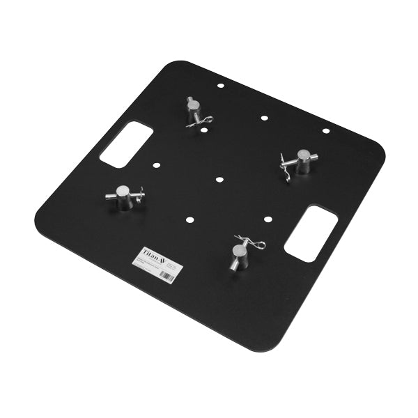 2m Tri Truss Flat Mount TV Stand with 500mm Steel Base