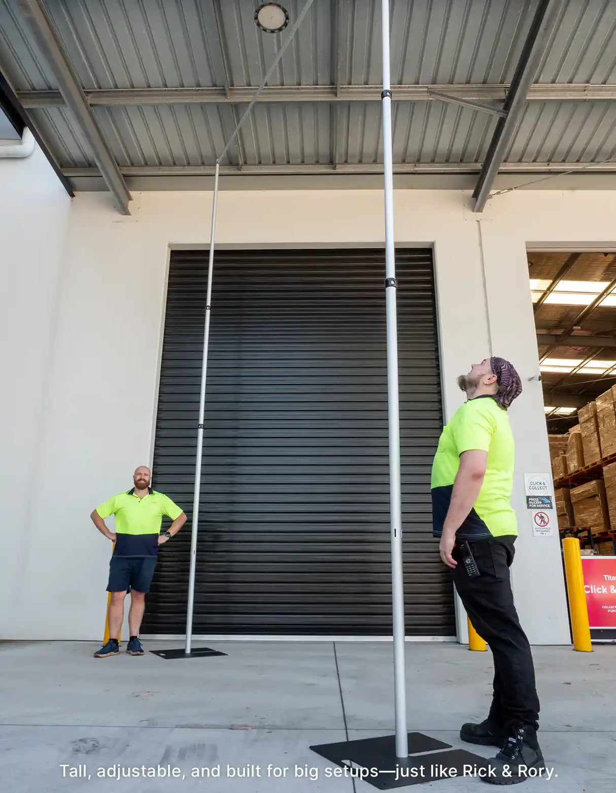 Heavy Duty Backdrop Stand – 3m x 6m Adjustable Frame Kit