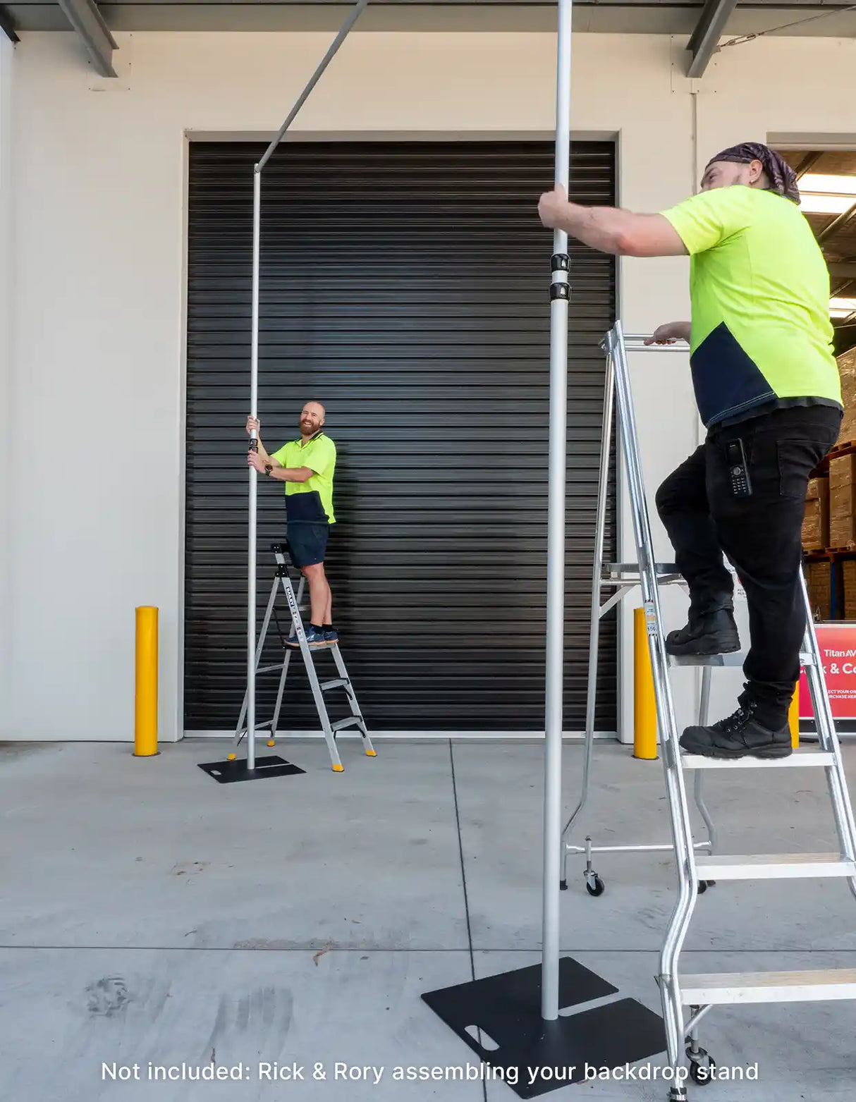 Heavy Duty Backdrop Stand – 3m x 6m Adjustable Frame Kit