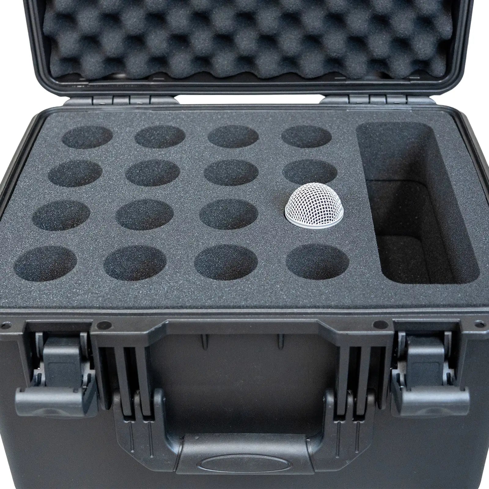 16-Slot Microphone Hard Case