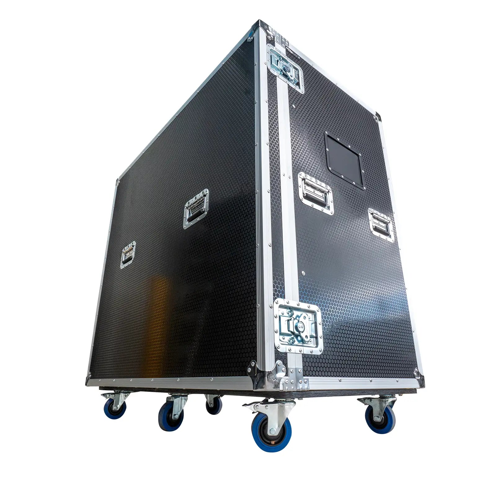 12-Crate Mixed Storage Road Case (Triple-Wide)