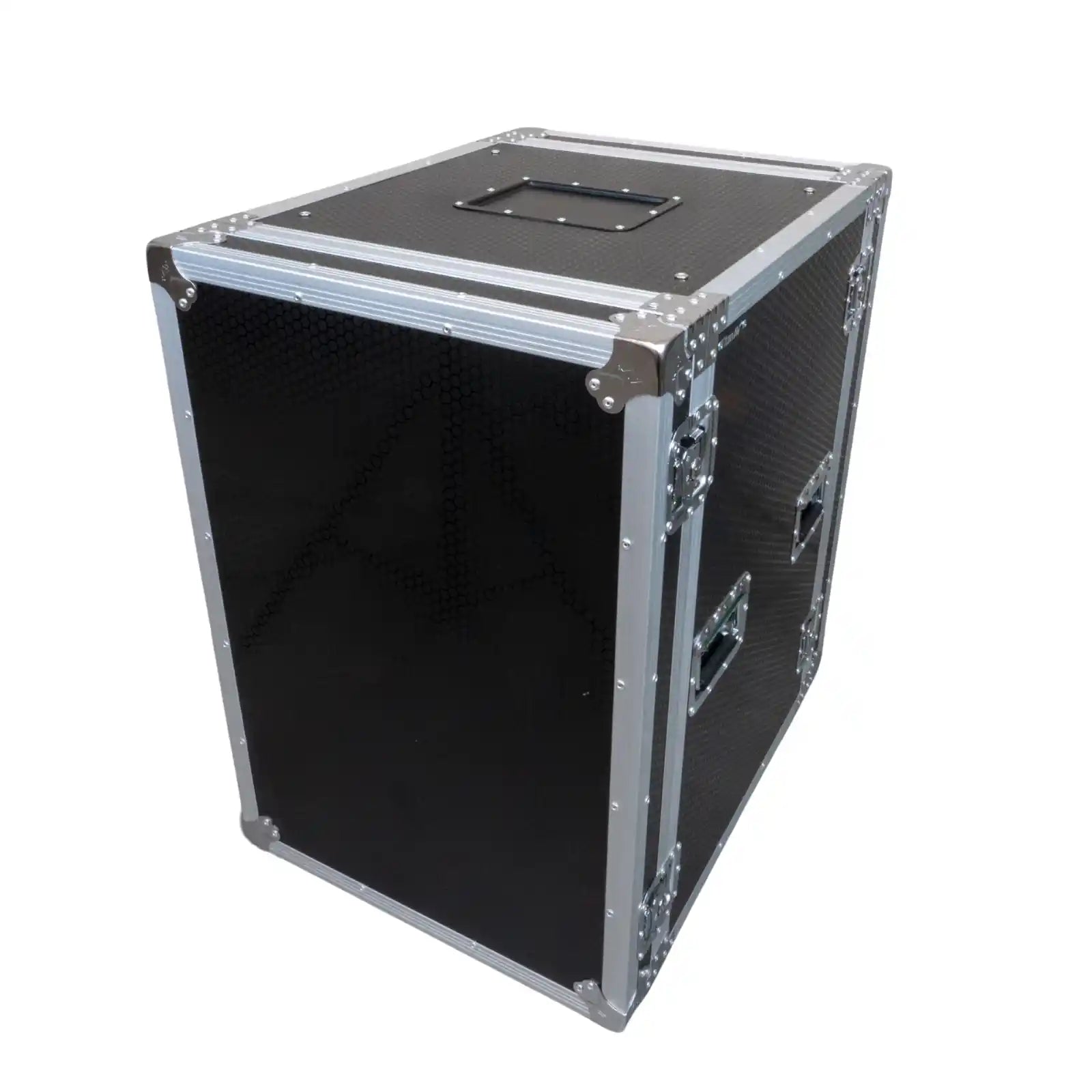 14RU Shock Rack Case with Wheels, 550mm Deep