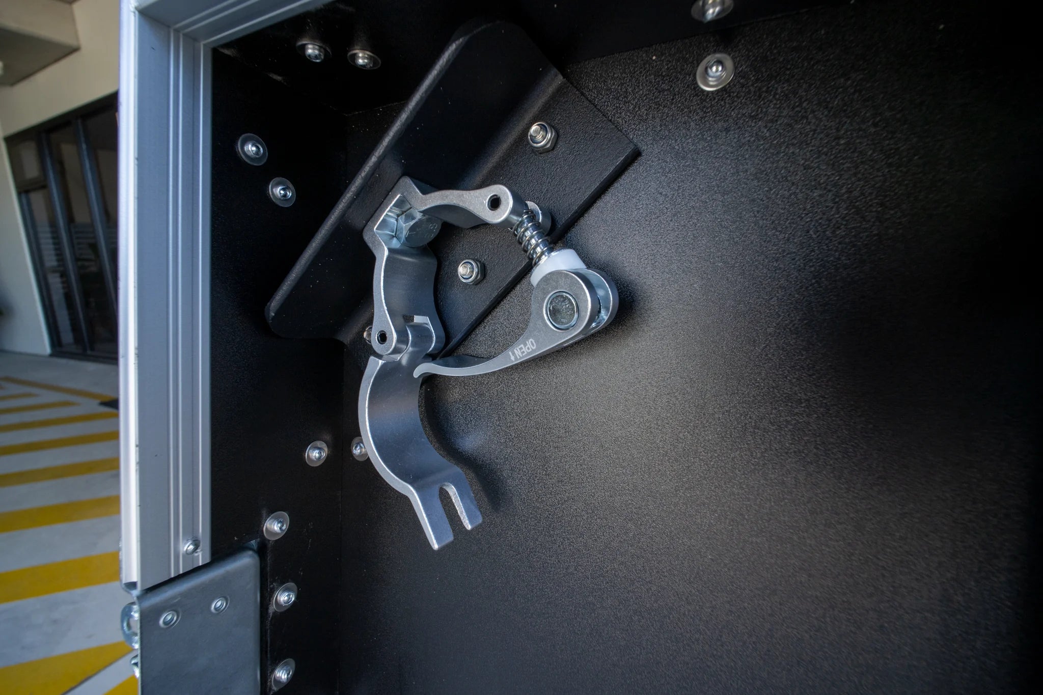 Single Monitor Broadcast Workstation Road Case