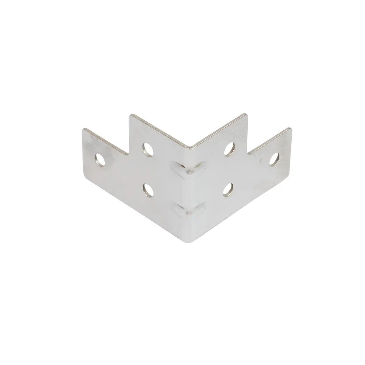 Road Case L-Brace Plate 30mm - Zinc