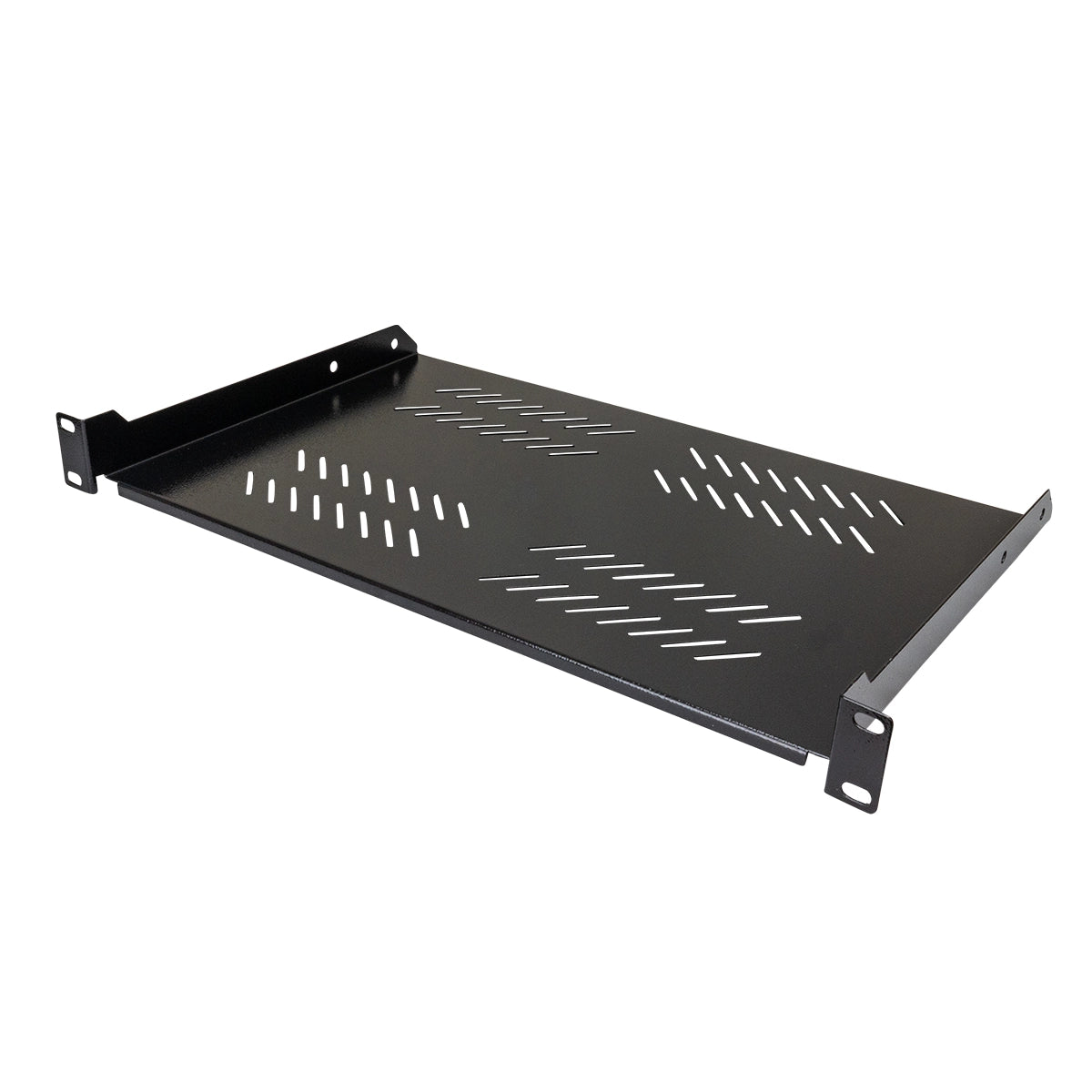 1RU Rack Mount Shelf, 280mm Deep Vented Cantilever
