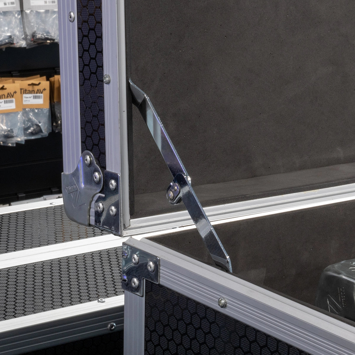 Road Case Internal Lid Stay, Scissor Hinge