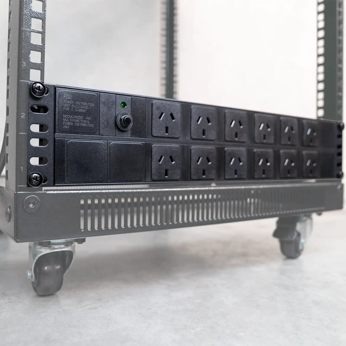 12 Way PDU with Overload Protection