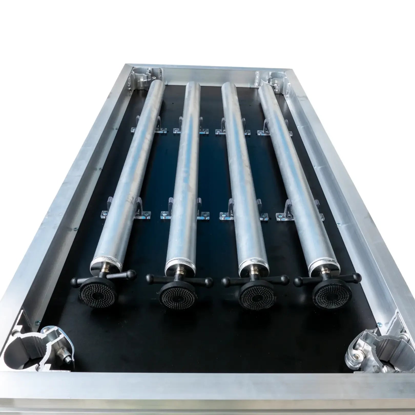 Leg Clips on the Long DJ Table, 2.4m x 0.6m