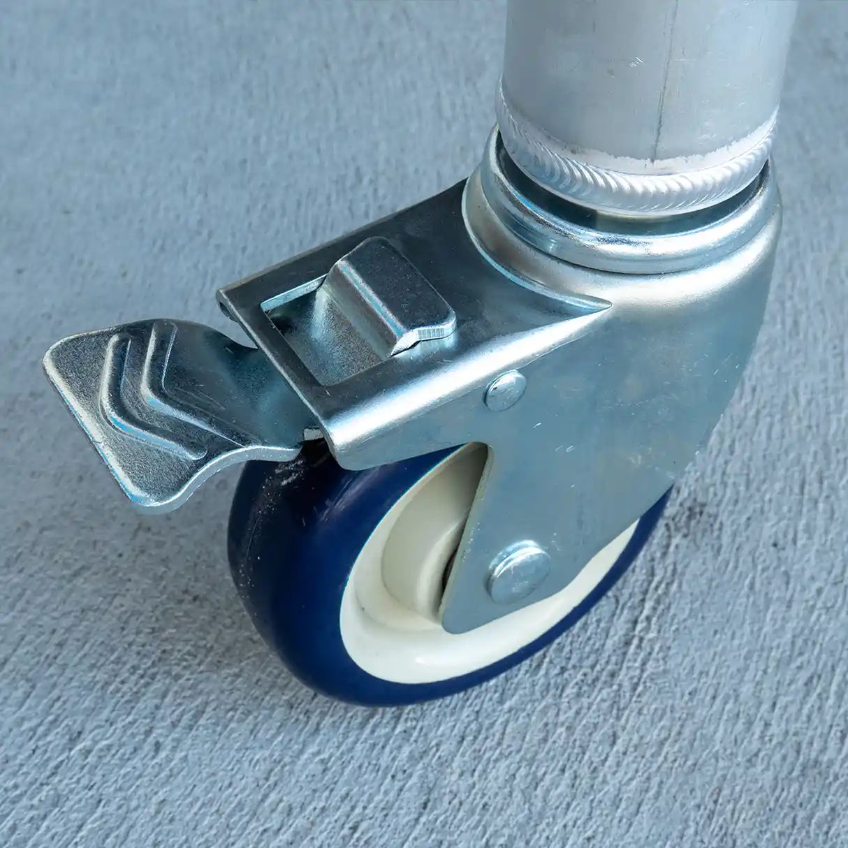 4" Threaded Caster Wheel with Brake