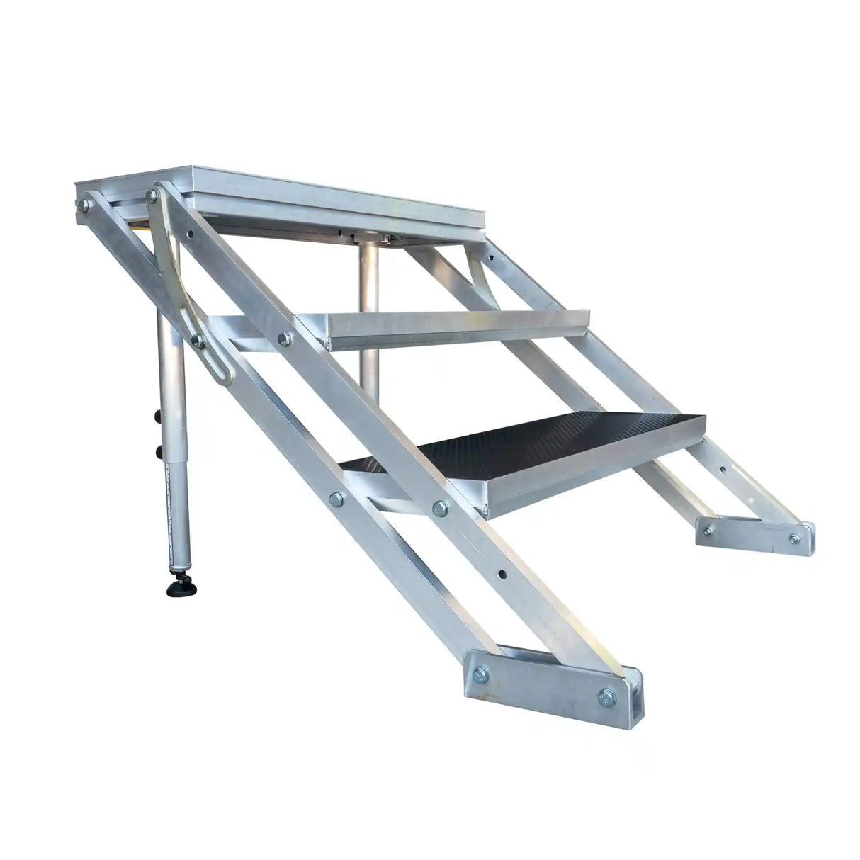 Adjustable 3-Step Portable Stage Stairs