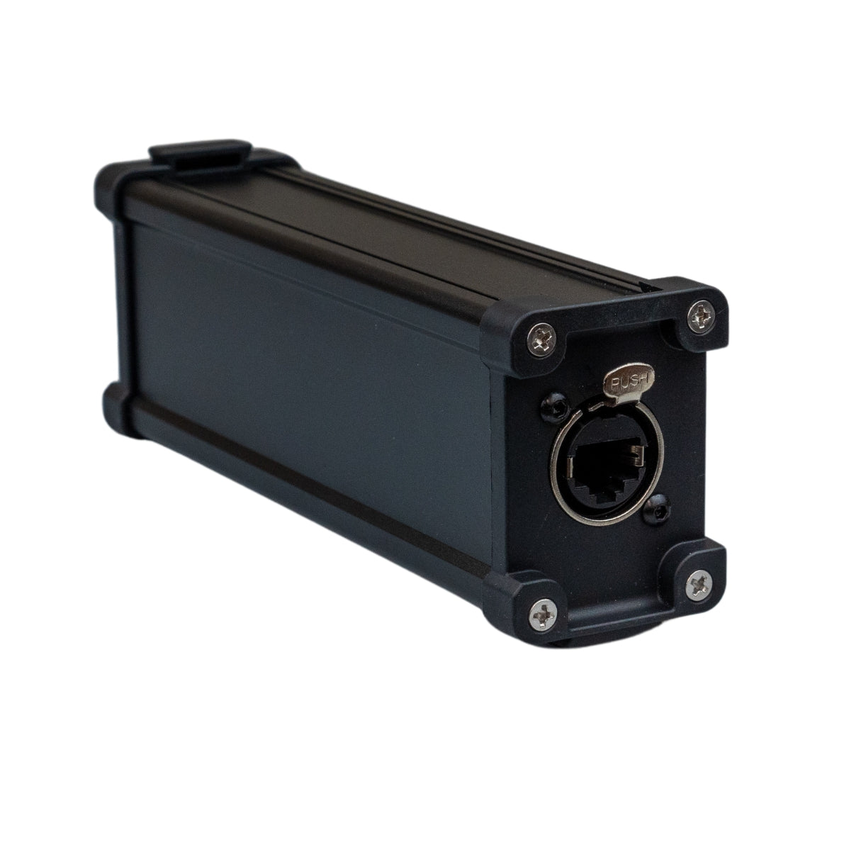RJ45 EtherCON to Quad 3-Pin XLR / 1/4 Jack MIX SLIM Stage Box