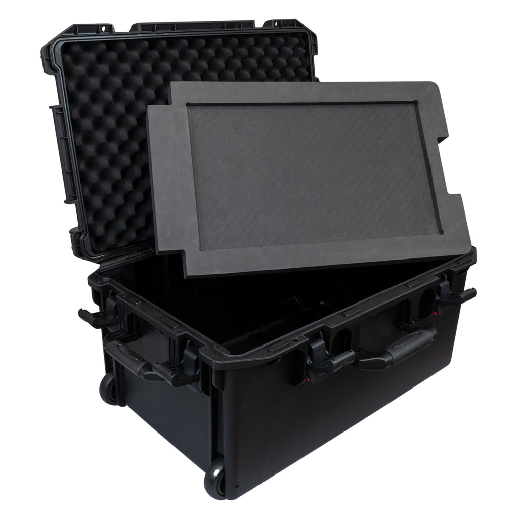6004 Waterproof Case with Foam Insert for 4RU Flyrack