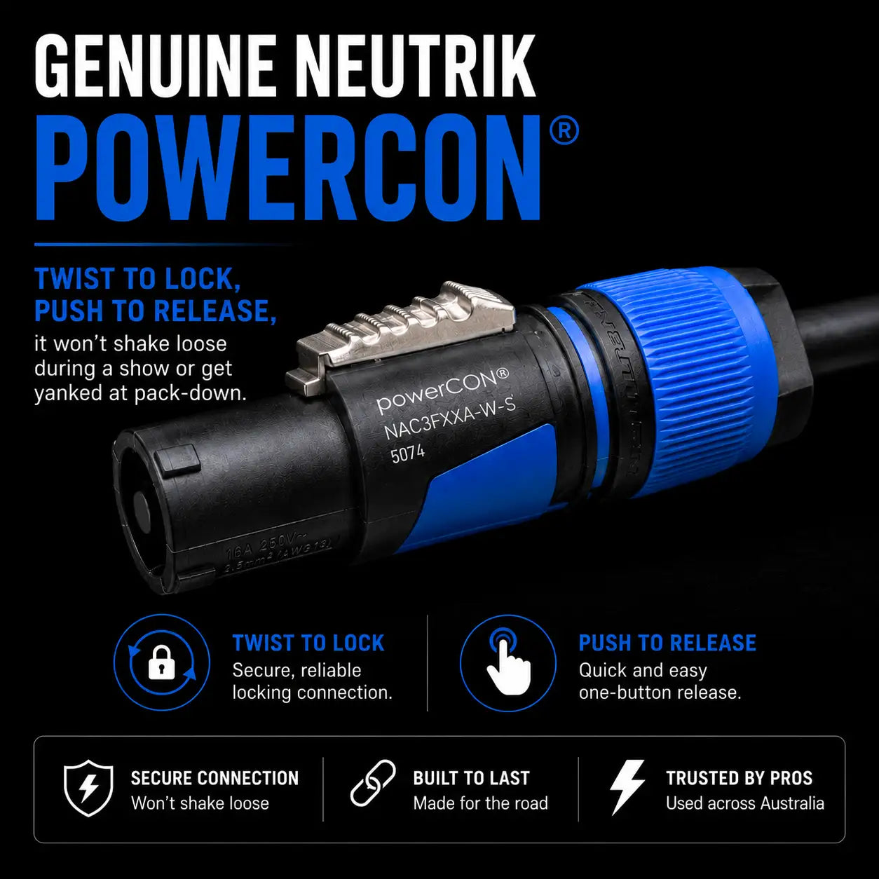 PowerCON Cable