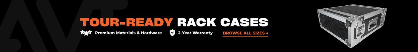 Titan AV Tour-Ready Rack Cases. Browse All Sizes >