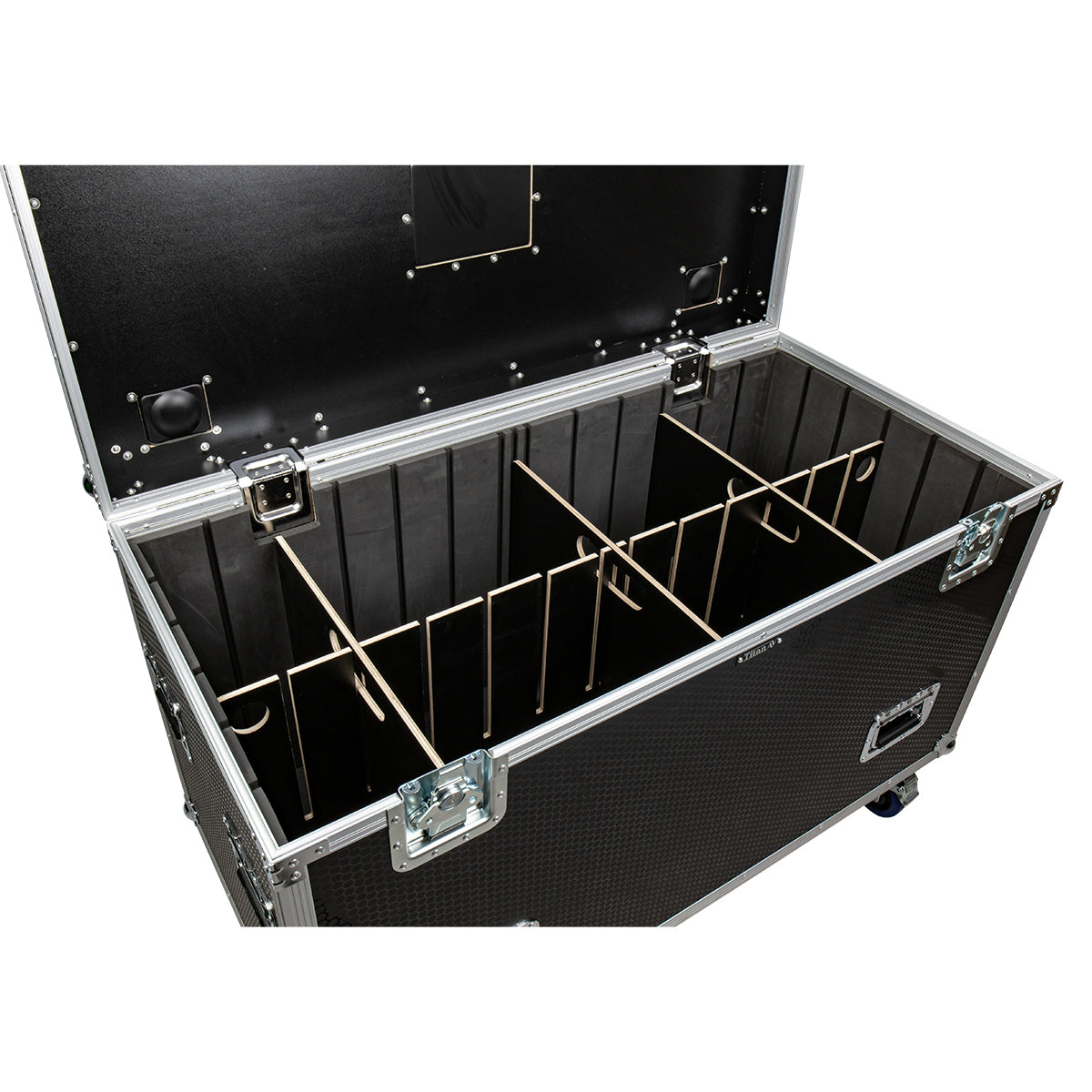 Large & Tall Cable Packer with Adjustable Dividers & Removable Tray – Pro Road Case
