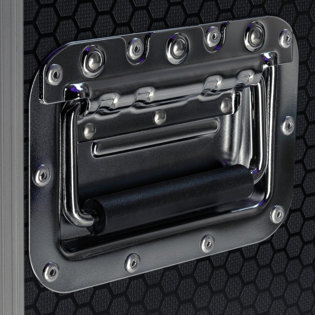 16RU Shock Rack Case with Wheels, 550mm Deep