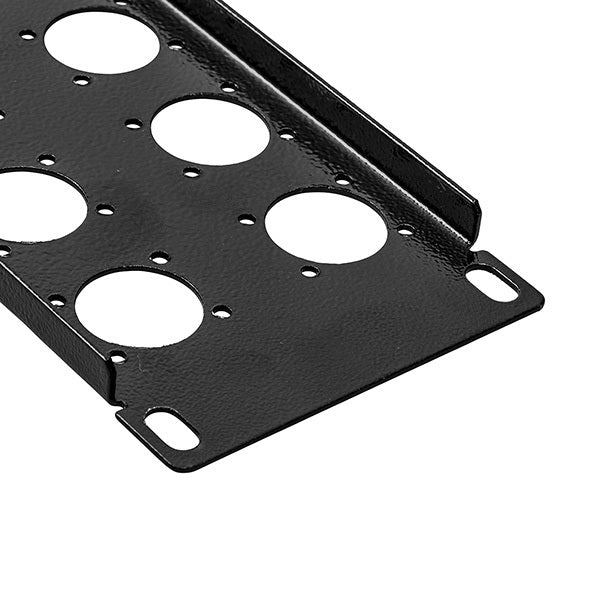 close up view of 24 Port Patch Panel