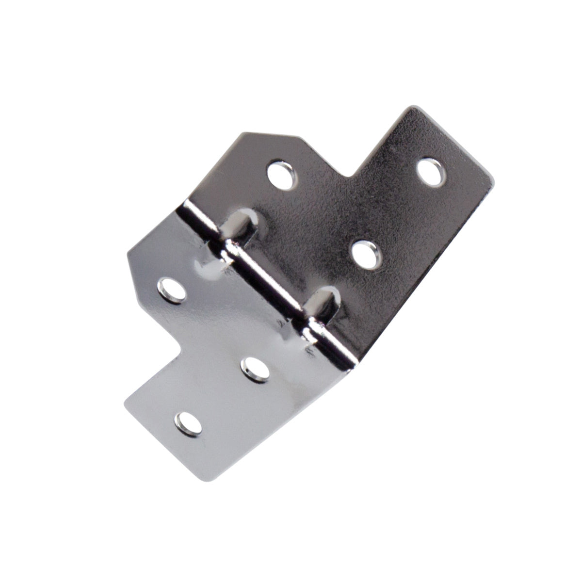 L-Brace Plate 30mm Cut Corners - Chrome