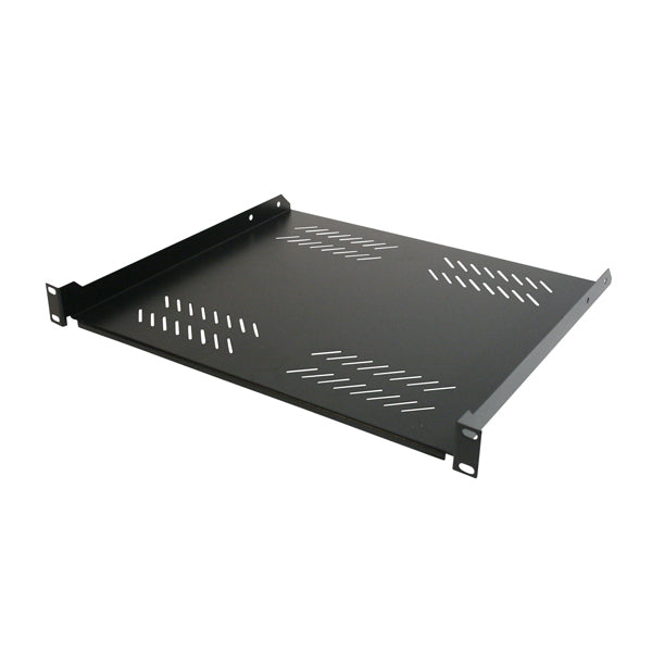 1U Rack Shelf, 400mm Deep