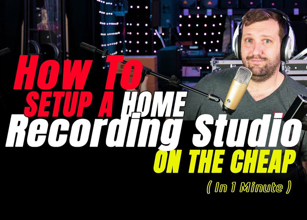 How to setup a home studio