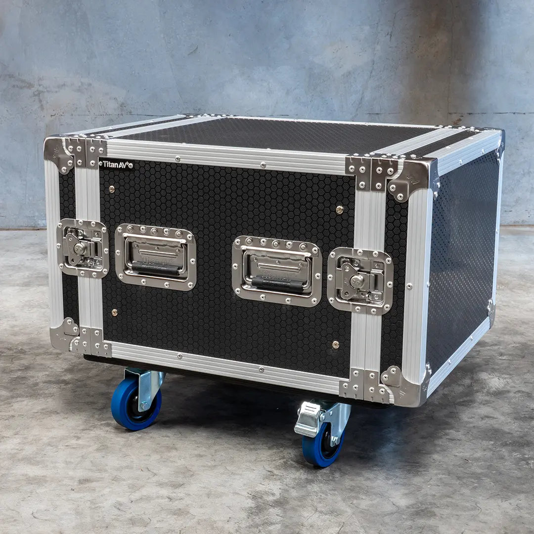 8RU Rack Cases | Heavy-Duty, Road-Ready Storage – Titan AV