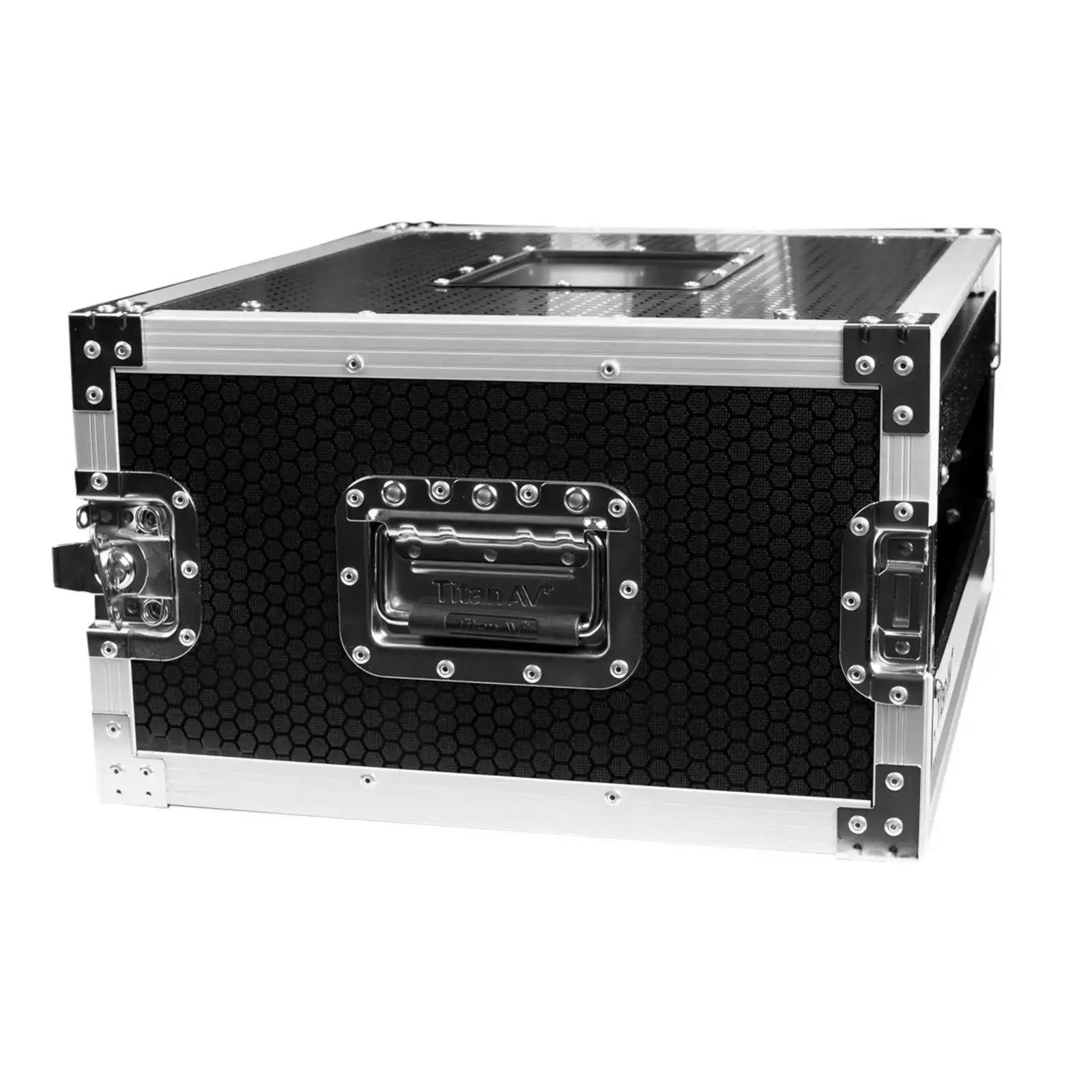 2RU Shock Mount Rack Case, 450mm Deep