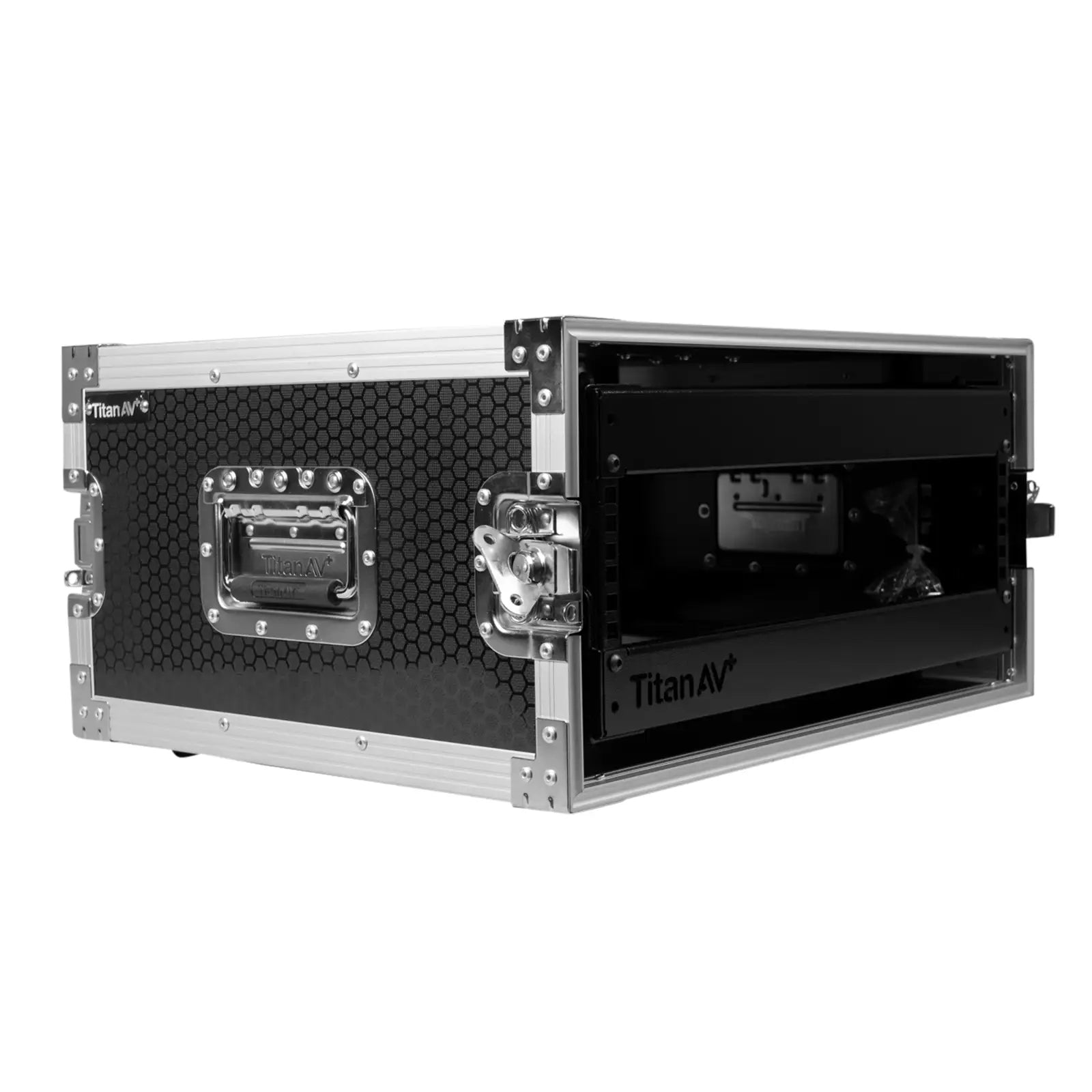 2RU Shock Mount Rack Case, 450mm Deep