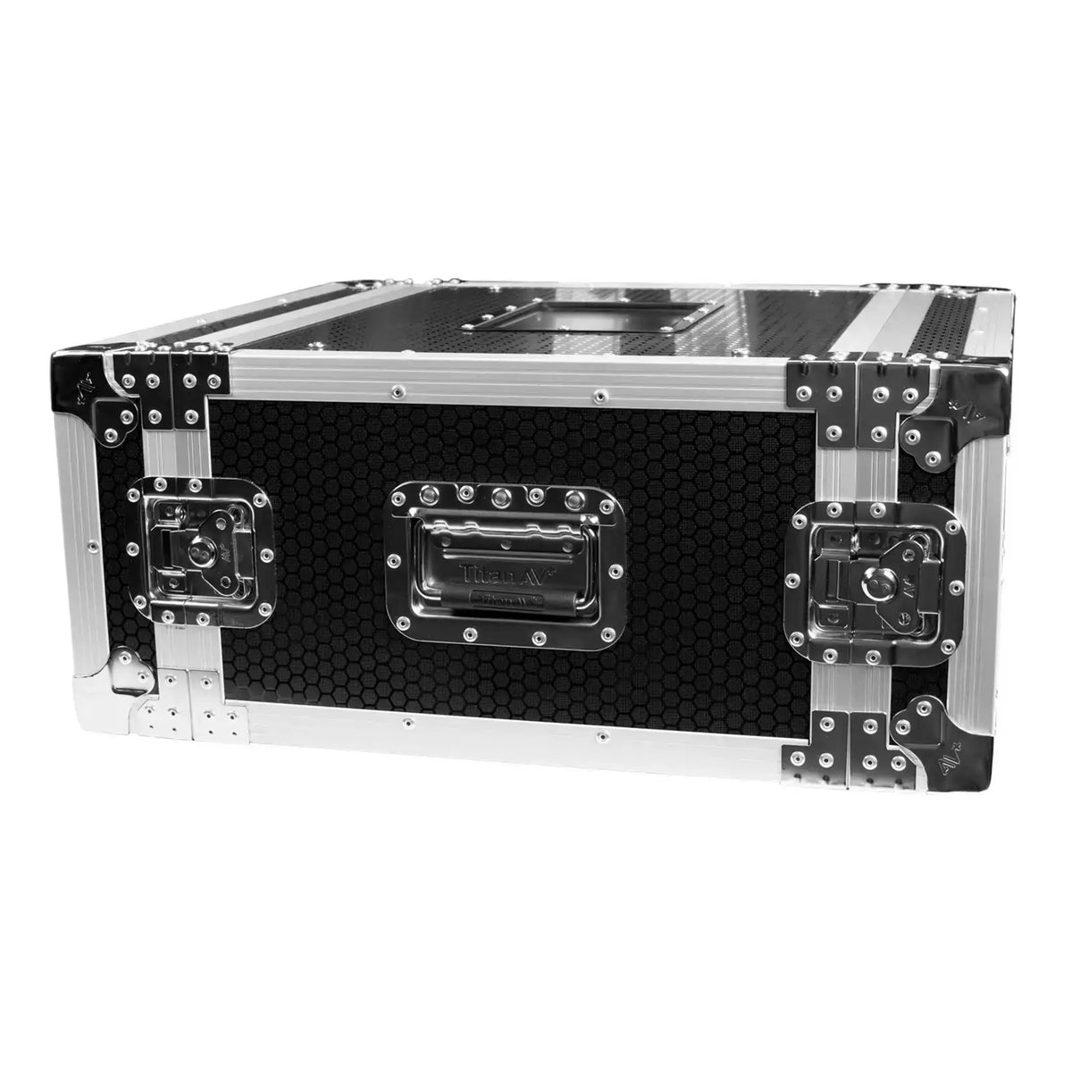 2RU Shock Mount Rack Case | Heavy-Duty Protection for 19