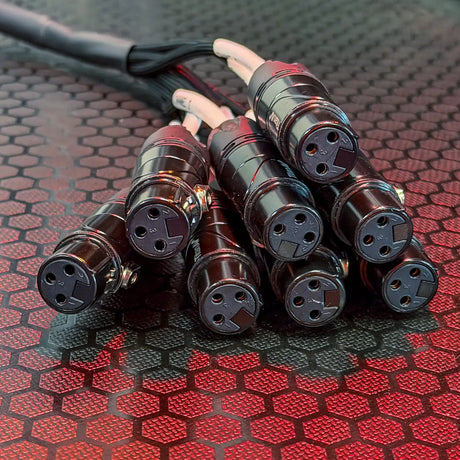 female connection on XLR Loom