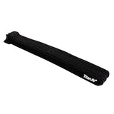 Hook & Loop Cable Tie, 250mm, Black, 10 pcs