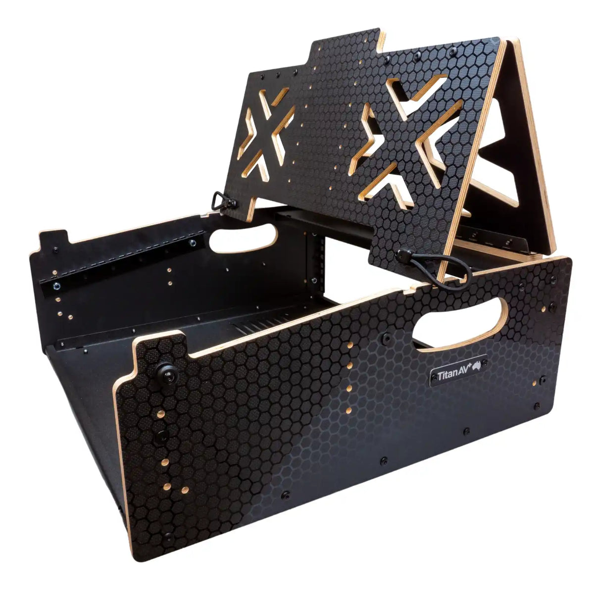 Single Monitor Fly Rack | Rack-Mounted Video Switchers & Lighting ...