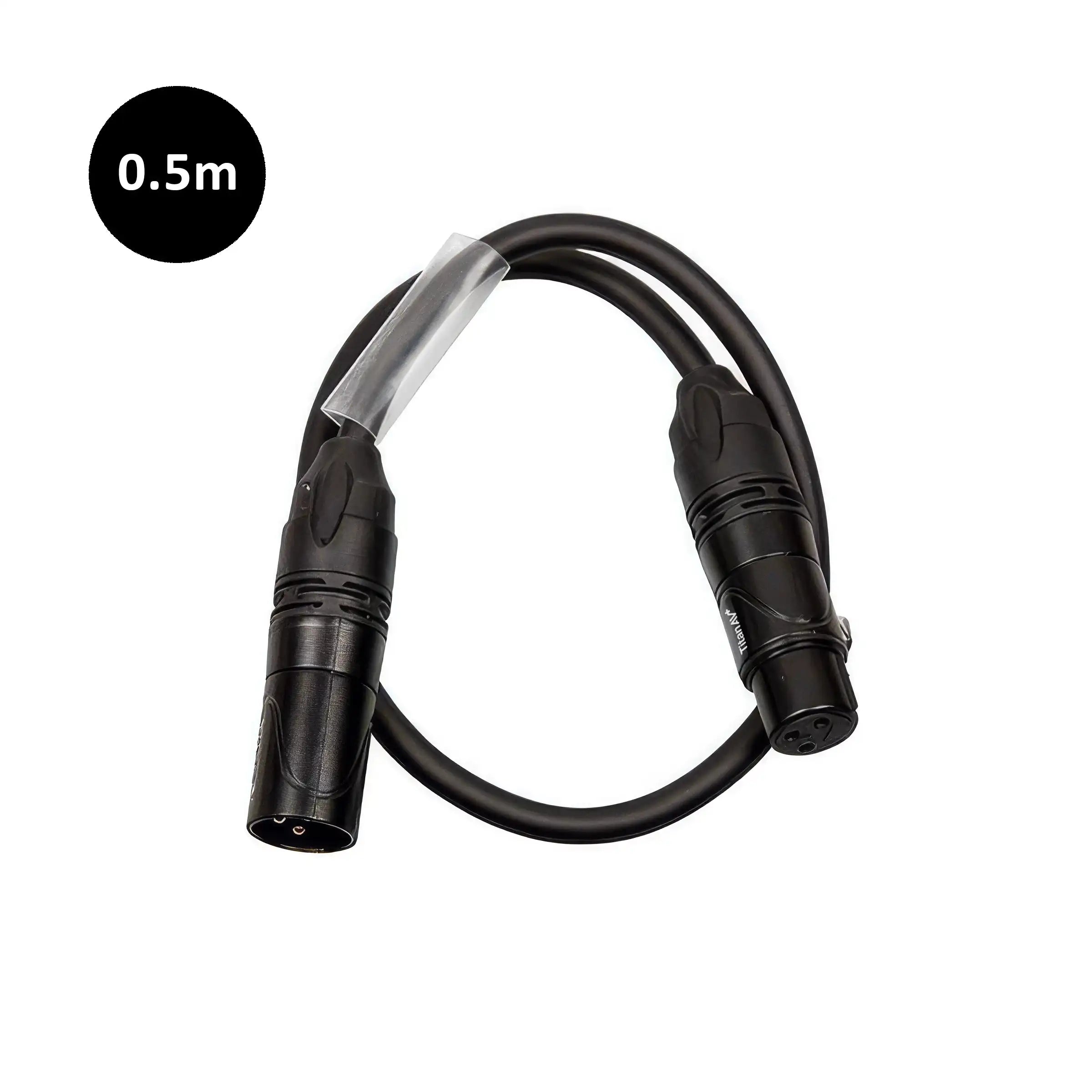 DMX Cable, 3 Pin (0.5m)