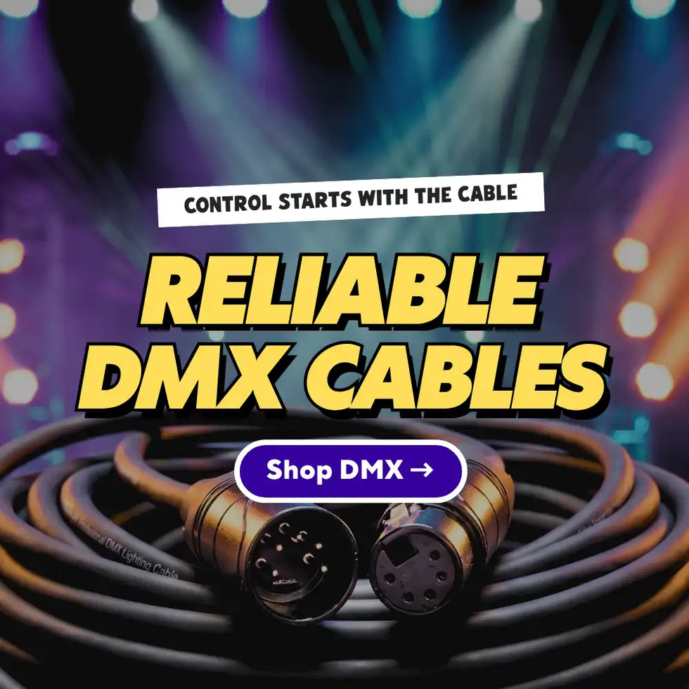 Titan AV Reliable DMX Lighting Cables Banner