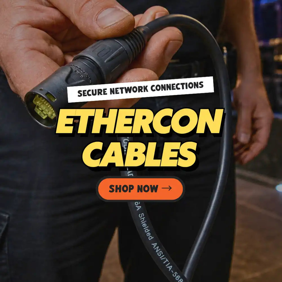 Titan AV EtherCON Cable Banner