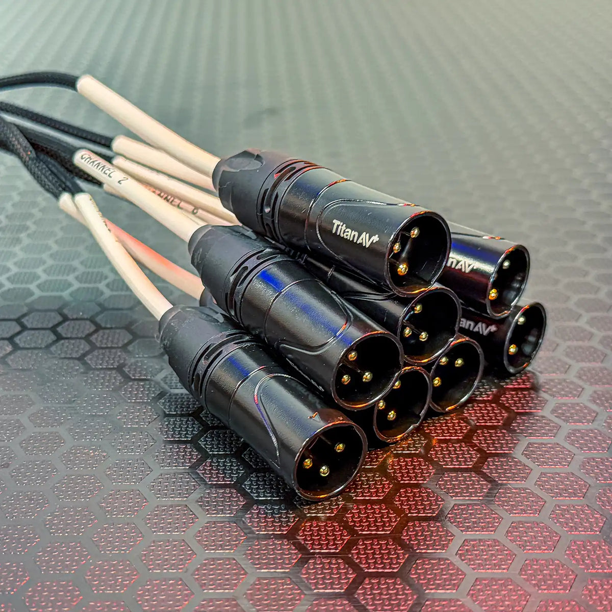 15m XLR Loom | 8 Way Multicore Balanced Cable | Stage Snakes – Titan AV