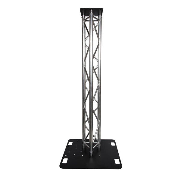 Tri Truss Lighting Stand 2m Trussing, 800mm Base & Top Plate
