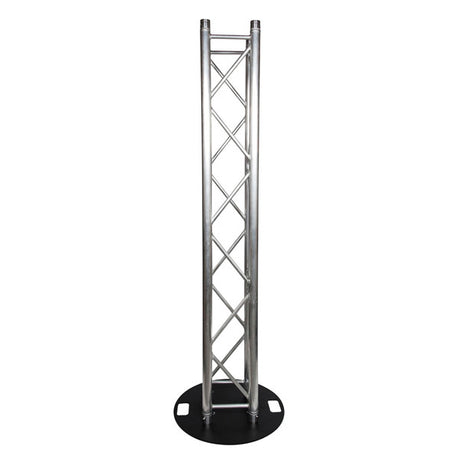 Box Truss Lighting Stand 2 Meter Trussing & Steel 600mm Circle Base