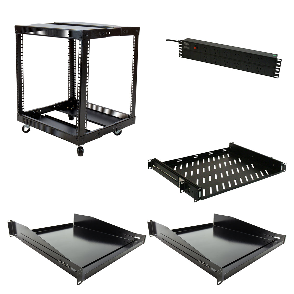 10RU In-Cabinet Rack Kit for AV Media | Titan AV