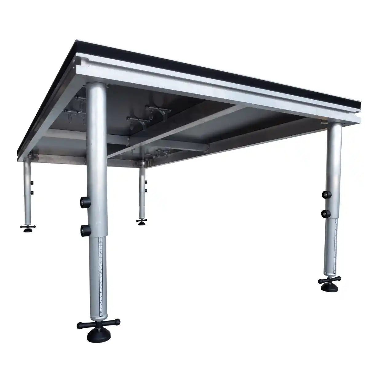 2 x 1m Stage Platform with 400-600mm Legs