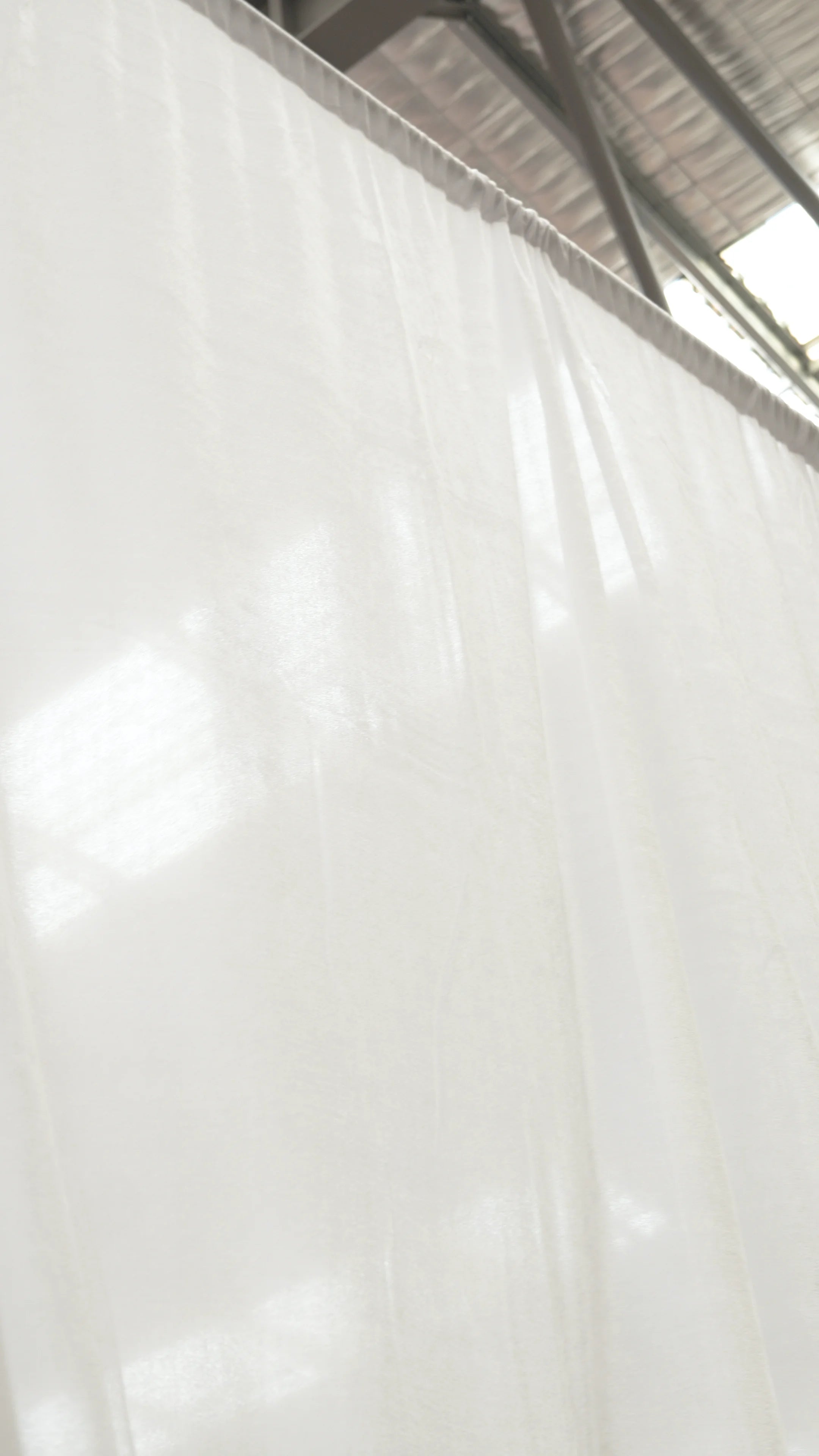 3m x 4.2m Pipe and Drape Stand with White Velvet Drape