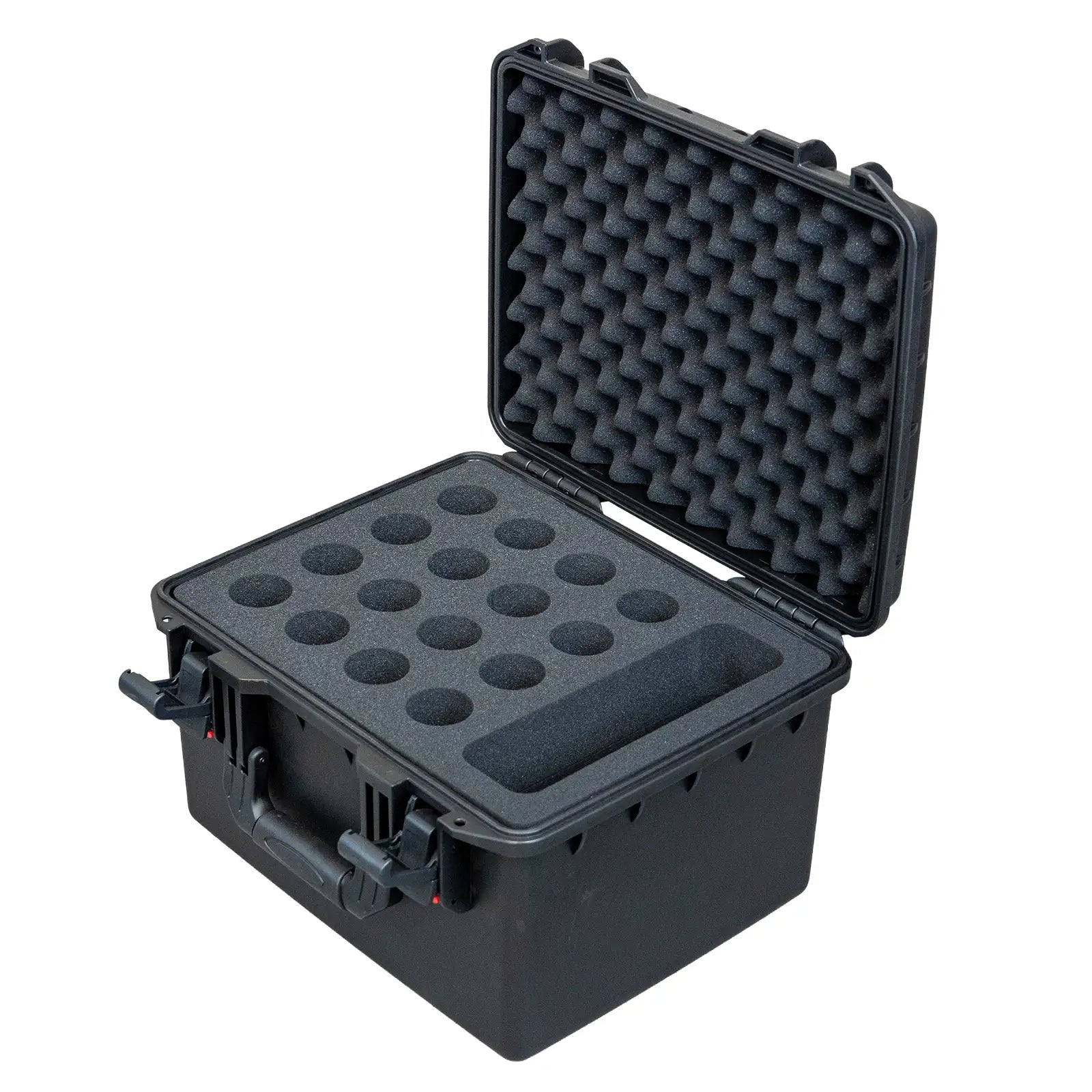 16-Slot Microphone Hard Case