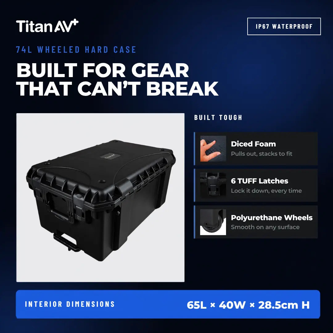 74L Wheeled Hard Case [6004]