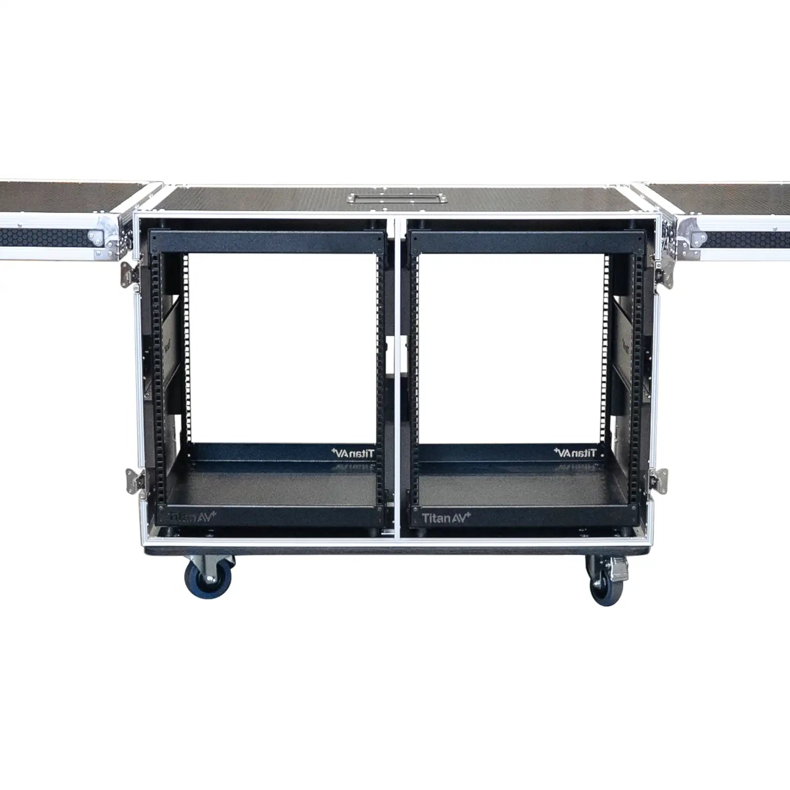 12RU Double Wide Rack Case & Workstation